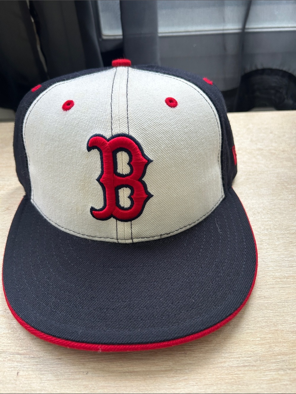 Red Sox fitted hat